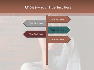Stress Worry Lonely PowerPoint Template