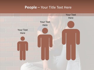 Stress Worry Lonely PowerPoint Template