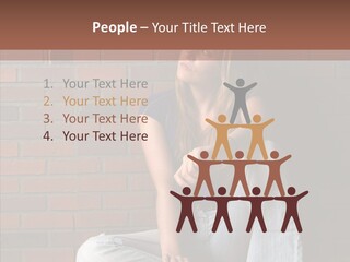 Stress Worry Lonely PowerPoint Template