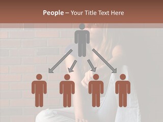 Stress Worry Lonely PowerPoint Template