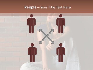 Stress Worry Lonely PowerPoint Template