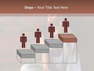 Stress Worry Lonely PowerPoint Template