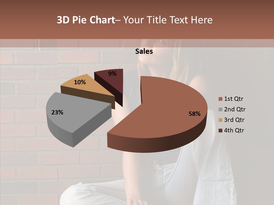 Stress Worry Lonely PowerPoint Template