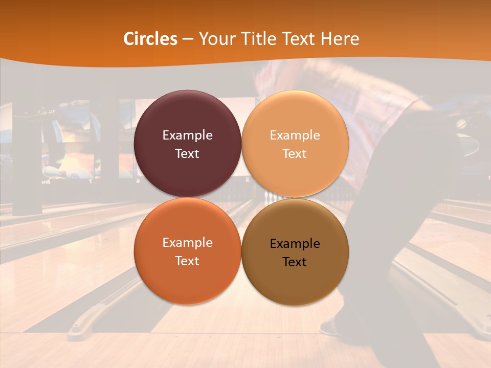 Pins Tournament Recreation PowerPoint Template
