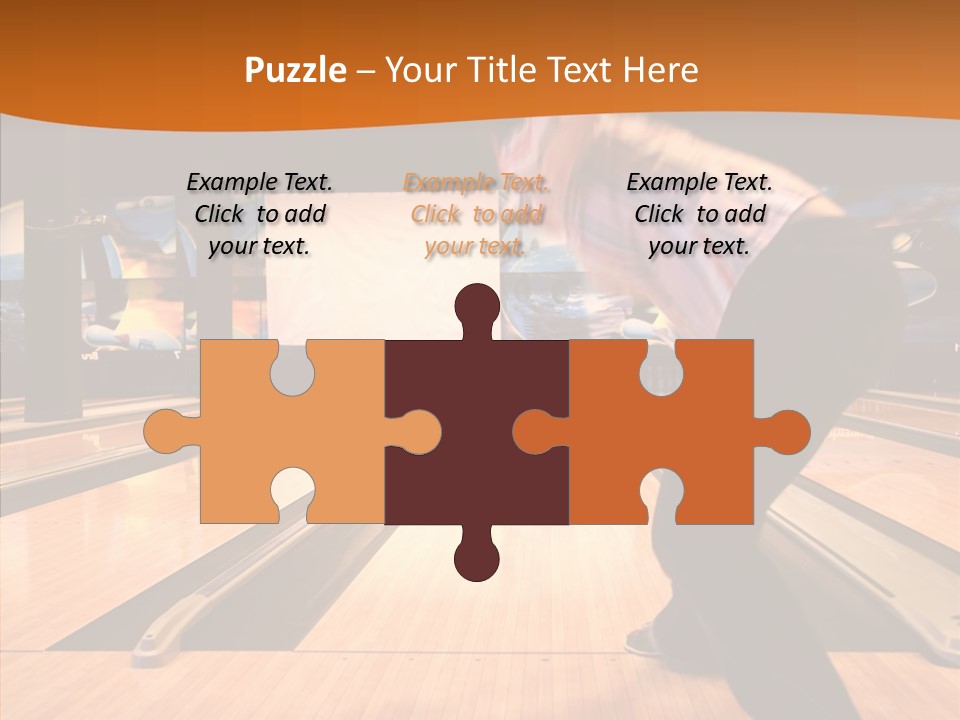 Pins Tournament Recreation PowerPoint Template