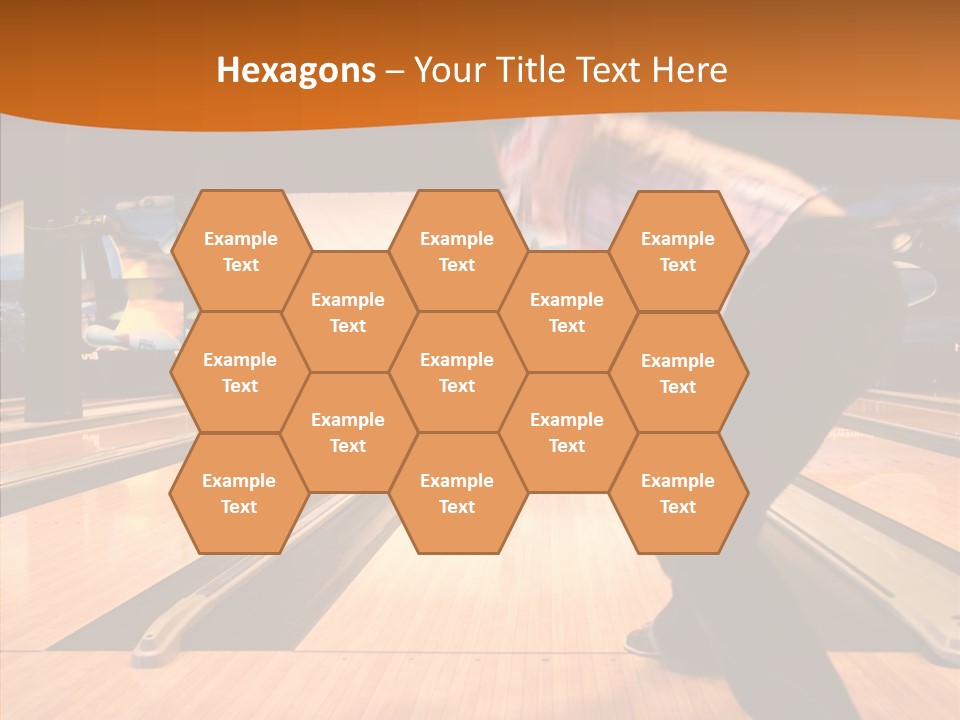 Pins Tournament Recreation PowerPoint Template