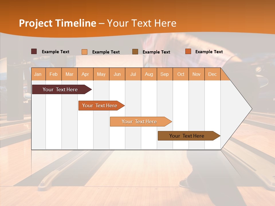 Pins Tournament Recreation PowerPoint Template