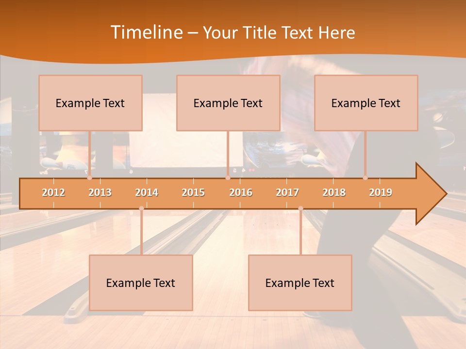 Pins Tournament Recreation PowerPoint Template