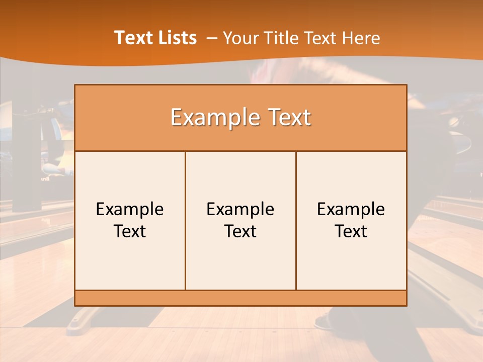 Pins Tournament Recreation PowerPoint Template
