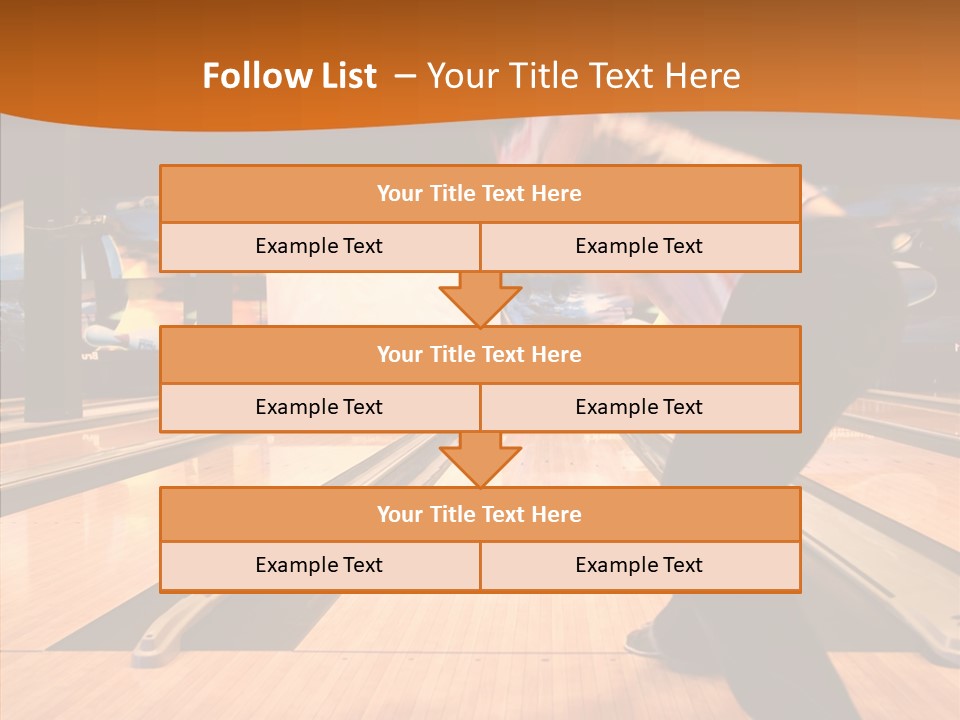 Pins Tournament Recreation PowerPoint Template