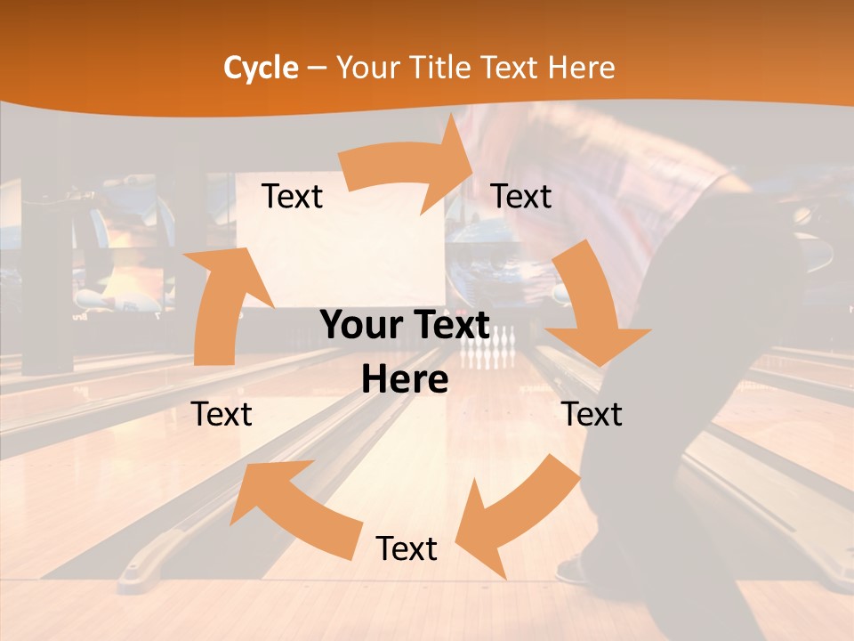 Pins Tournament Recreation PowerPoint Template