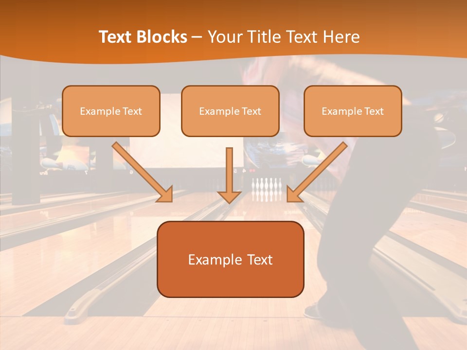 Pins Tournament Recreation PowerPoint Template