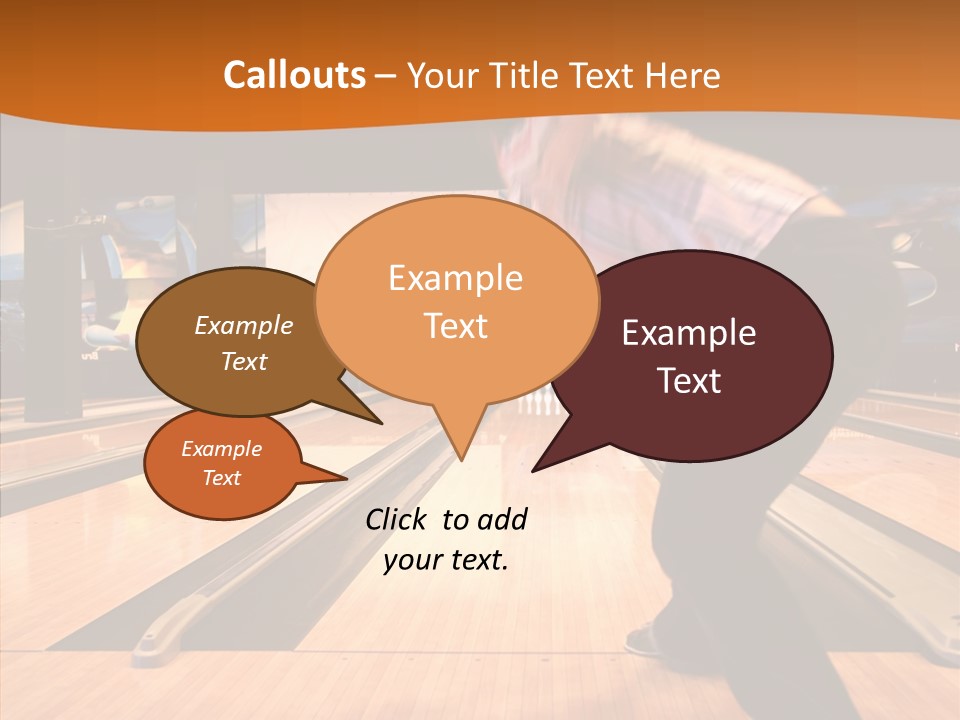 Pins Tournament Recreation PowerPoint Template