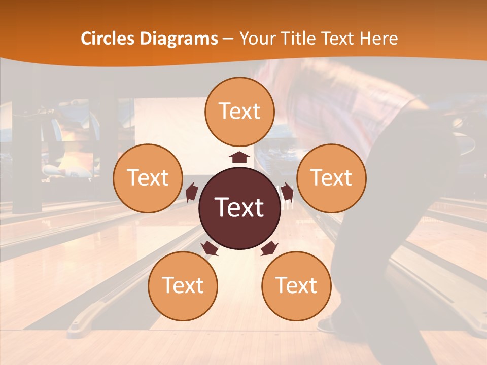 Pins Tournament Recreation PowerPoint Template