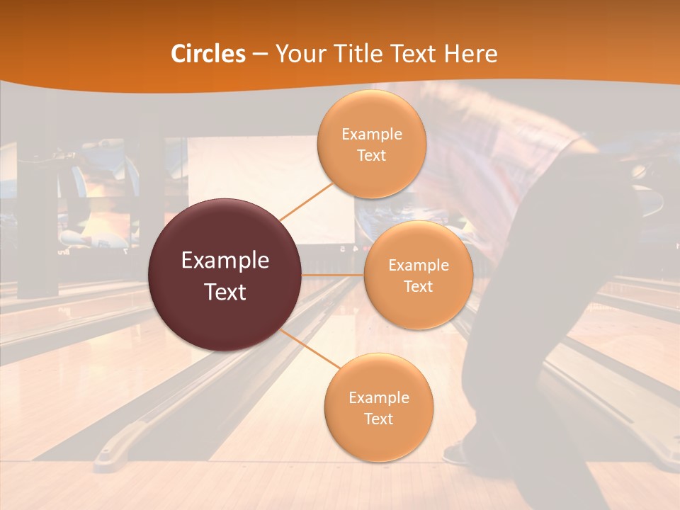 Pins Tournament Recreation PowerPoint Template