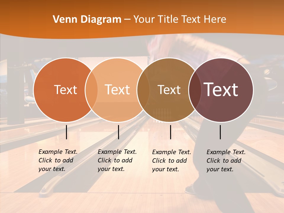 Pins Tournament Recreation PowerPoint Template