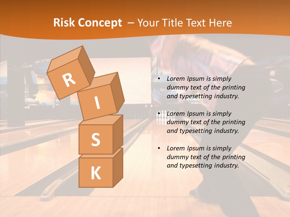 Pins Tournament Recreation PowerPoint Template