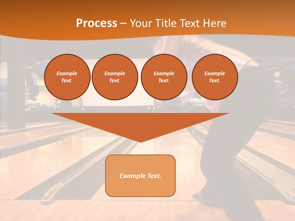 Pins Tournament Recreation PowerPoint Template