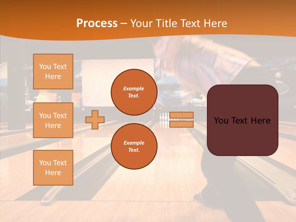 Pins Tournament Recreation PowerPoint Template