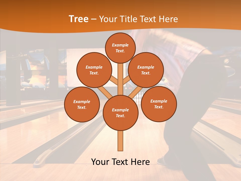 Pins Tournament Recreation PowerPoint Template