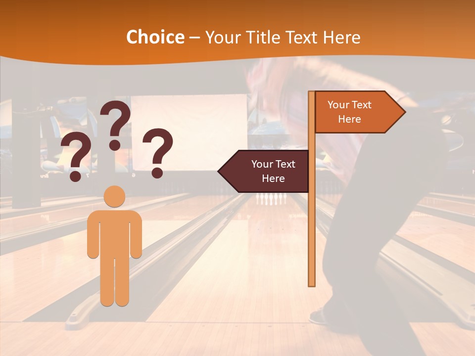 Pins Tournament Recreation PowerPoint Template
