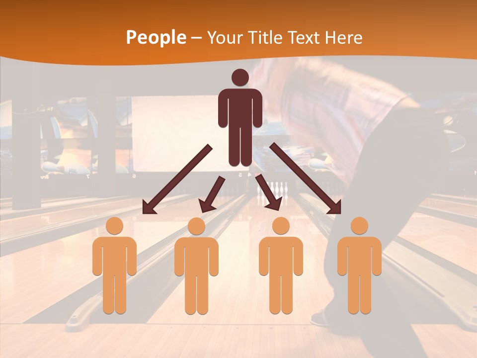 Pins Tournament Recreation PowerPoint Template