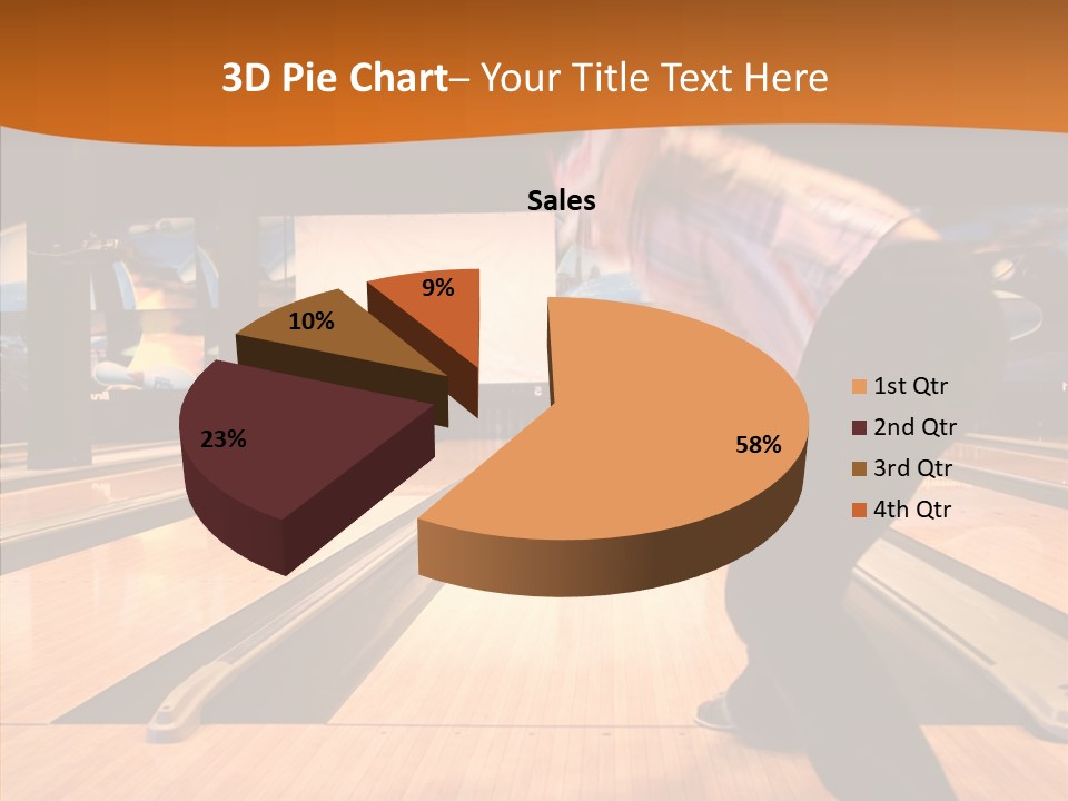 Pins Tournament Recreation PowerPoint Template