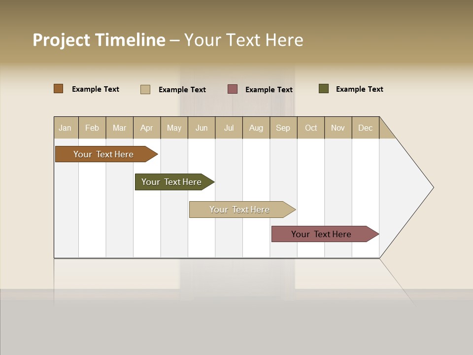 Designer Interior Entrance PowerPoint Template