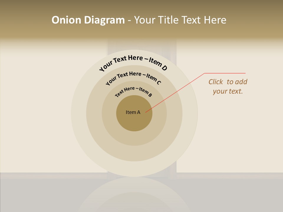 Designer Interior Entrance PowerPoint Template