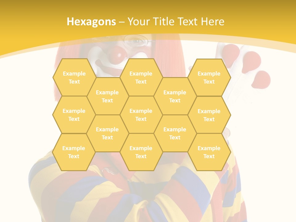 Man Hat Balls PowerPoint Template