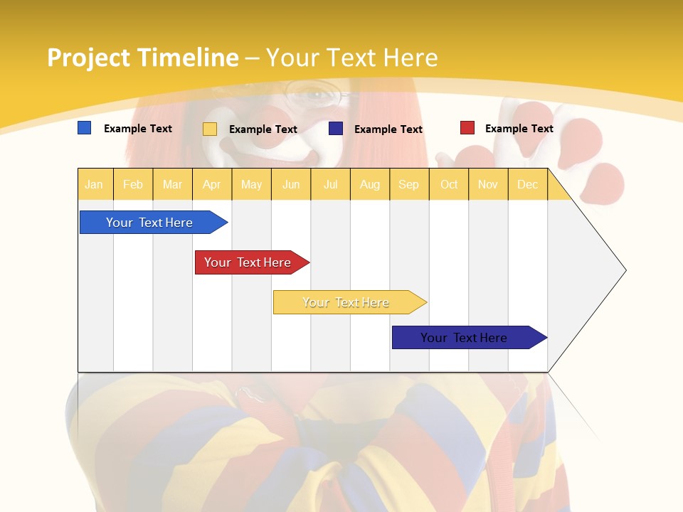 Man Hat Balls PowerPoint Template