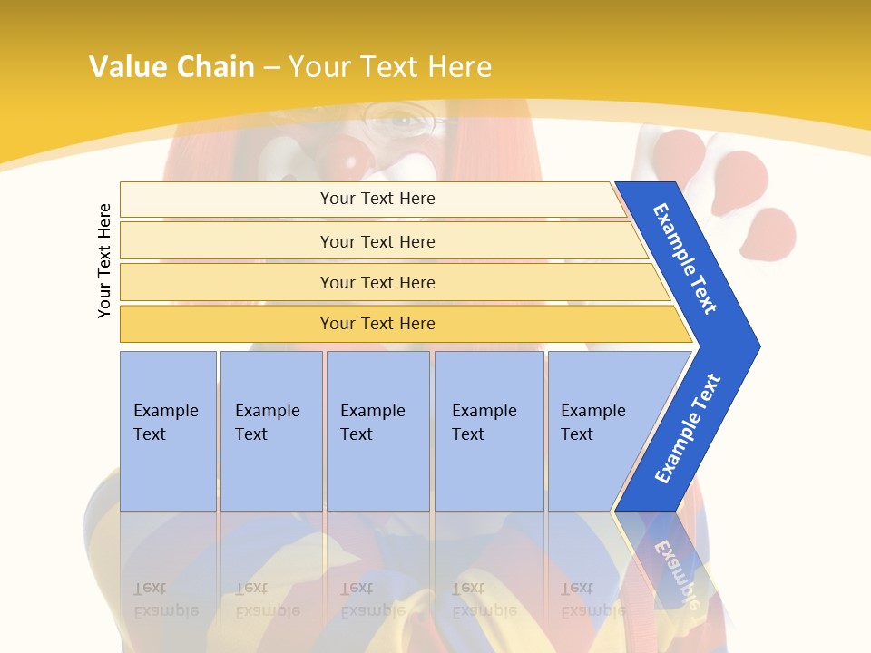 Man Hat Balls PowerPoint Template