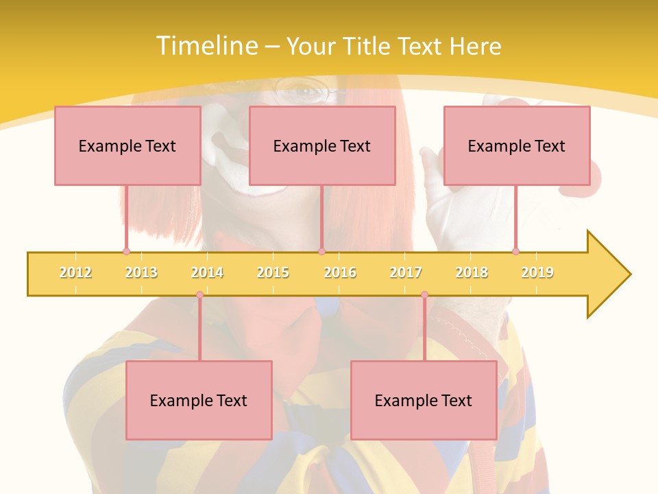 Man Hat Balls PowerPoint Template