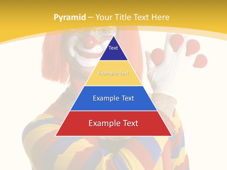 Man Hat Balls PowerPoint Template