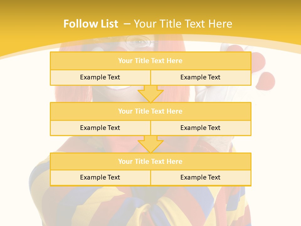 Man Hat Balls PowerPoint Template