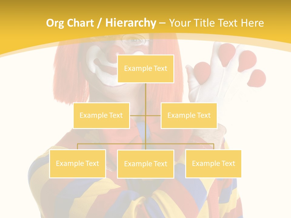 Man Hat Balls PowerPoint Template