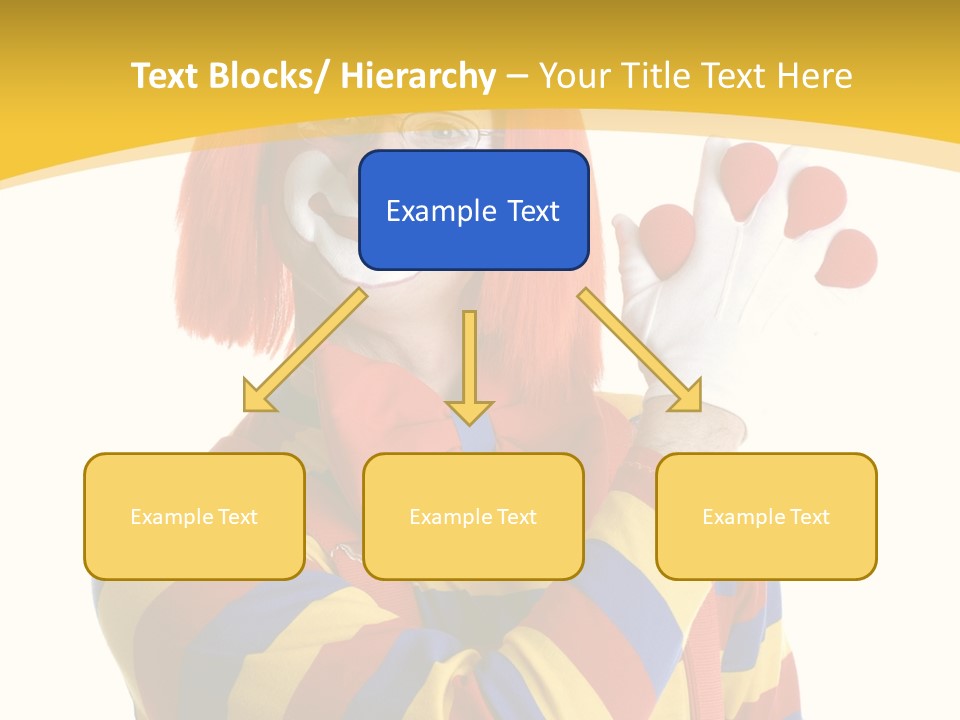 Man Hat Balls PowerPoint Template