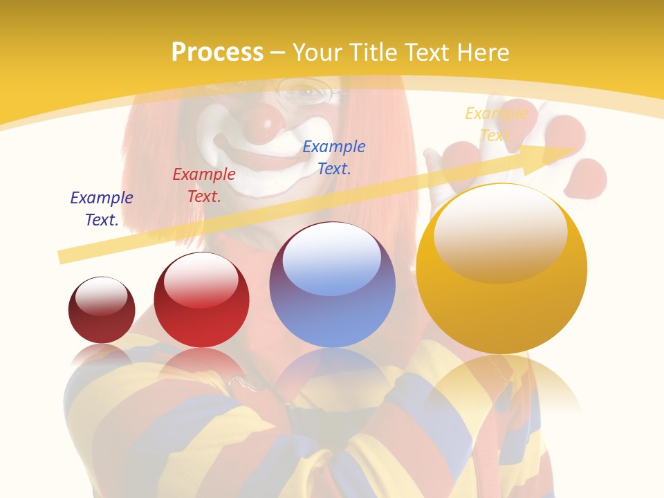 Man Hat Balls PowerPoint Template