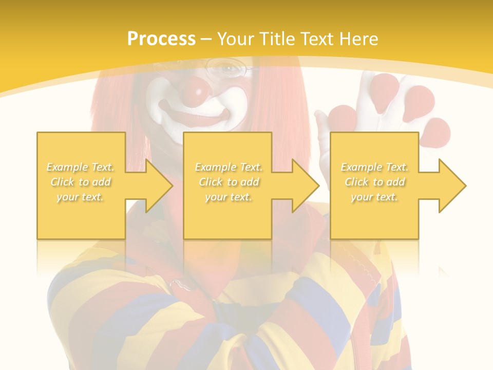 Man Hat Balls PowerPoint Template