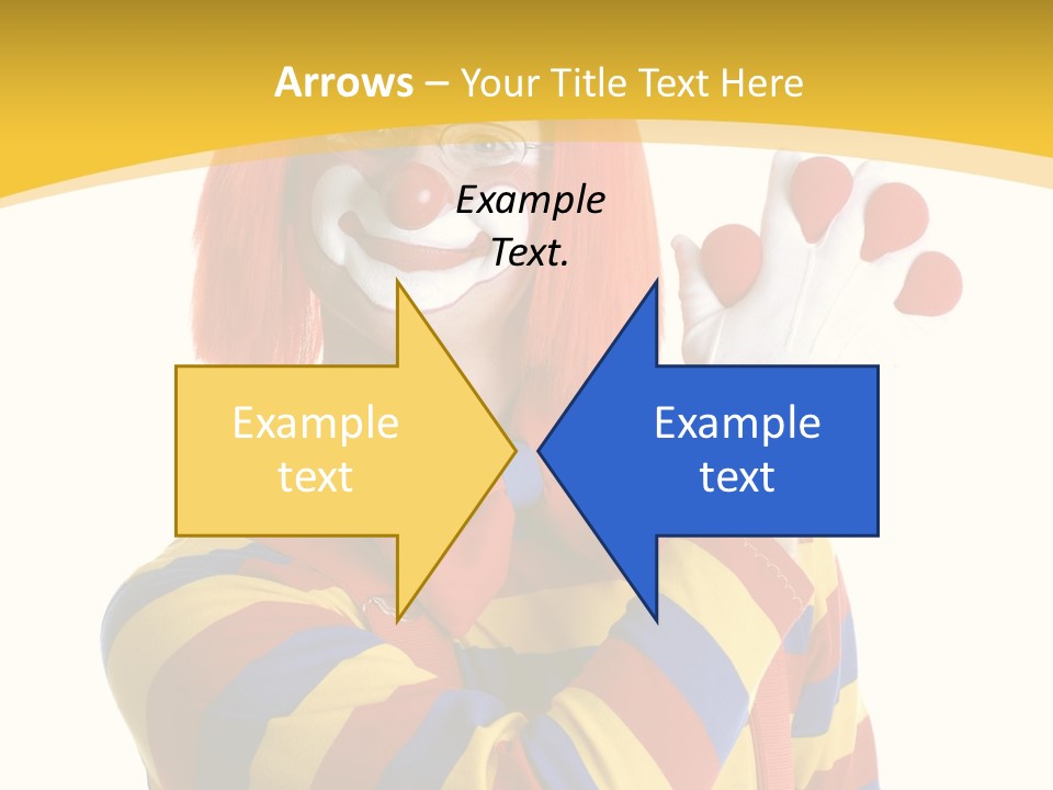 Man Hat Balls PowerPoint Template