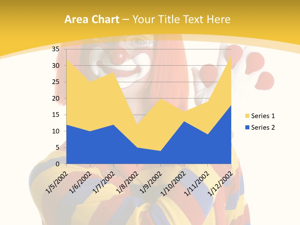 Man Hat Balls PowerPoint Template