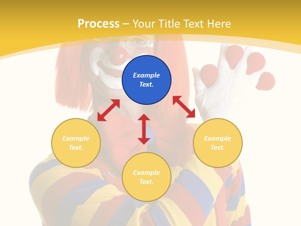 Man Hat Balls PowerPoint Template