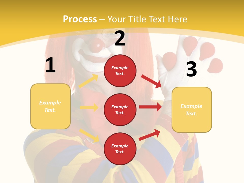 Man Hat Balls PowerPoint Template