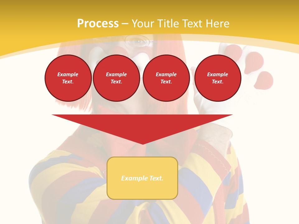 Man Hat Balls PowerPoint Template