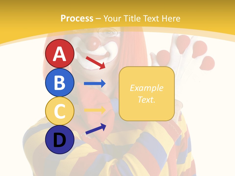 Man Hat Balls PowerPoint Template