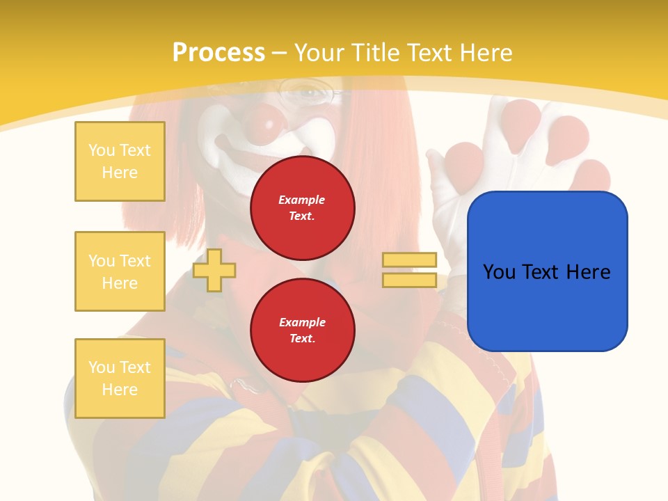 Man Hat Balls PowerPoint Template