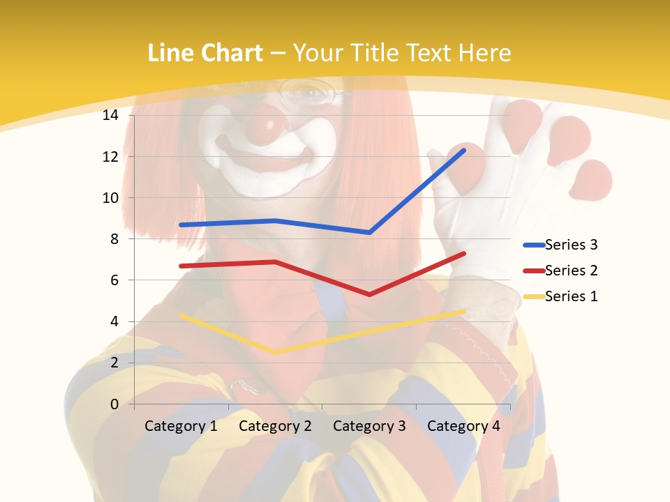 Man Hat Balls PowerPoint Template