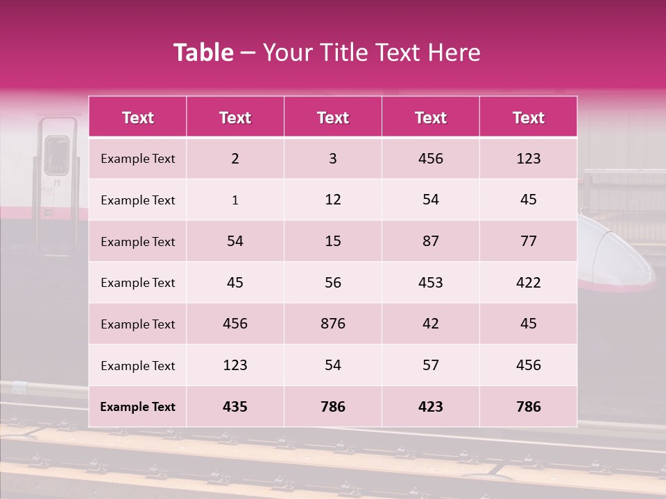 Tokyo Platform Dependable PowerPoint Template