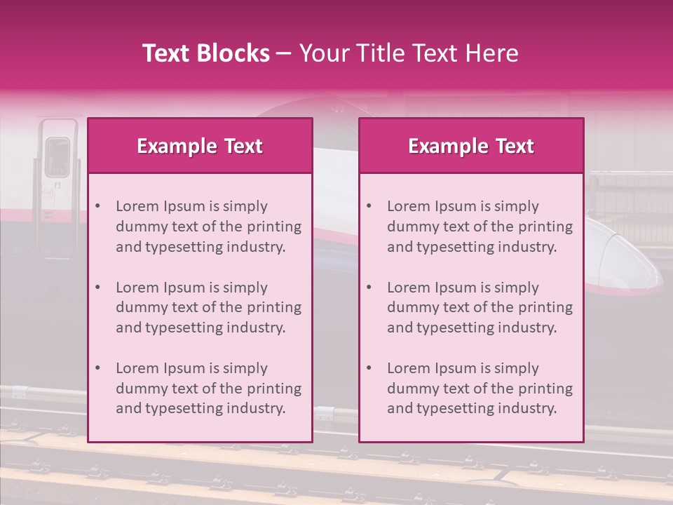Tokyo Platform Dependable PowerPoint Template