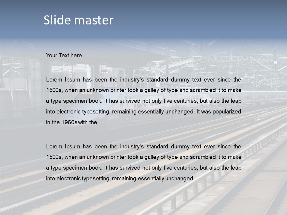 Local Industry Asia PowerPoint Template